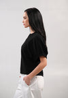 RAF Idee Short Sleeve Top (Black)