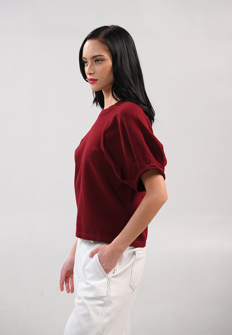 RAF Idee Short Sleeve Top (Red)