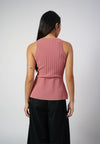 RAF Inez Sleeveless Top (Dusty Rose)