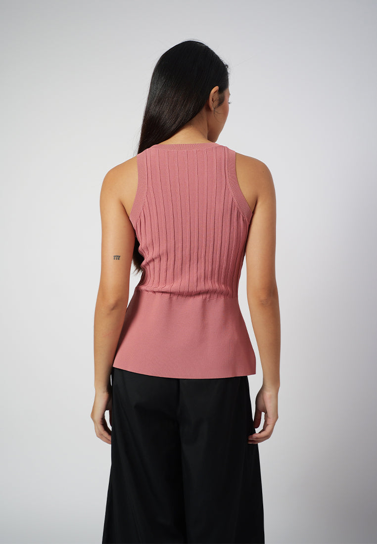 RAF Inez Sleeveless Top (Dusty Rose)