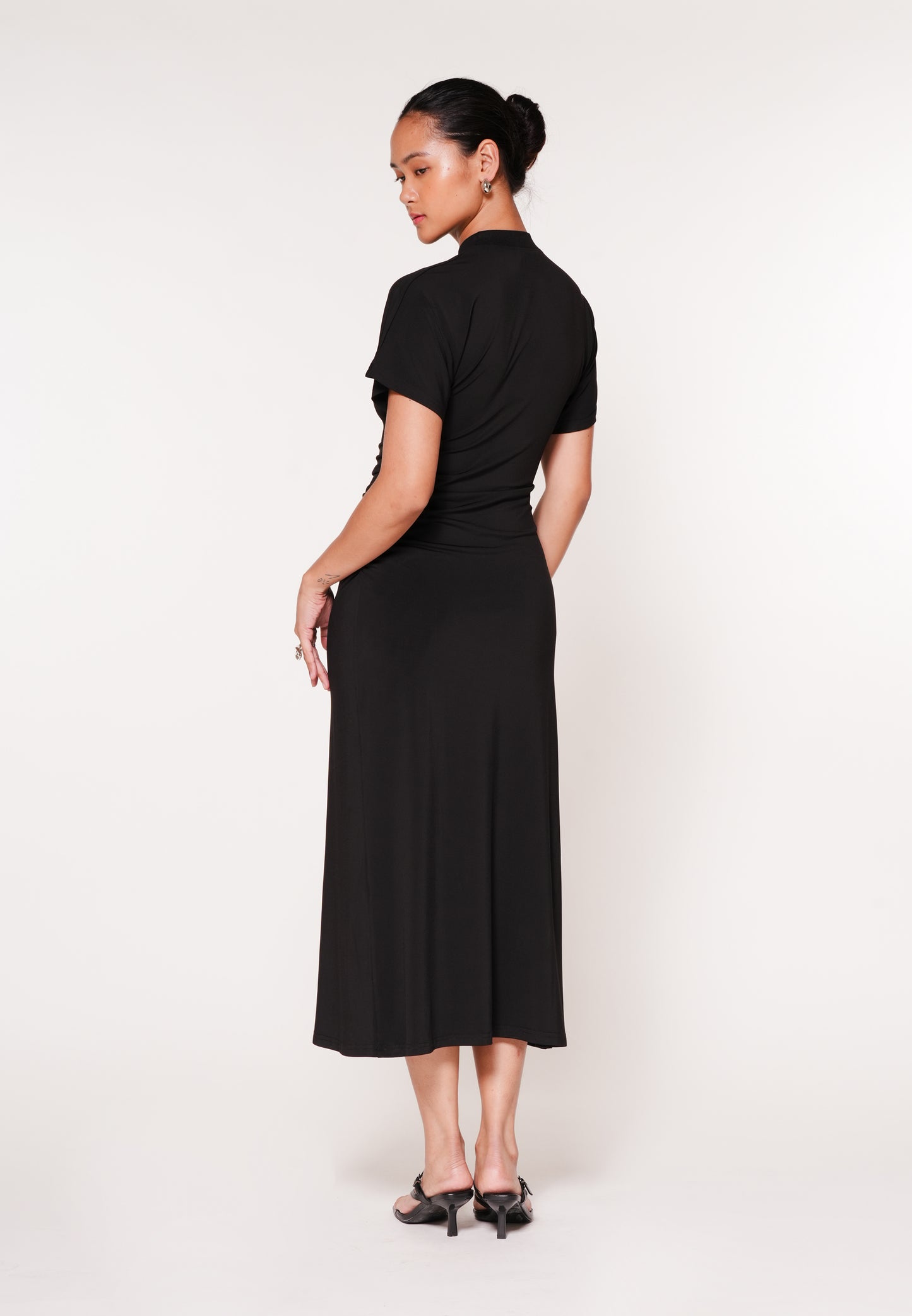 Raf Jaunt Short Sleeve Dress (Black)