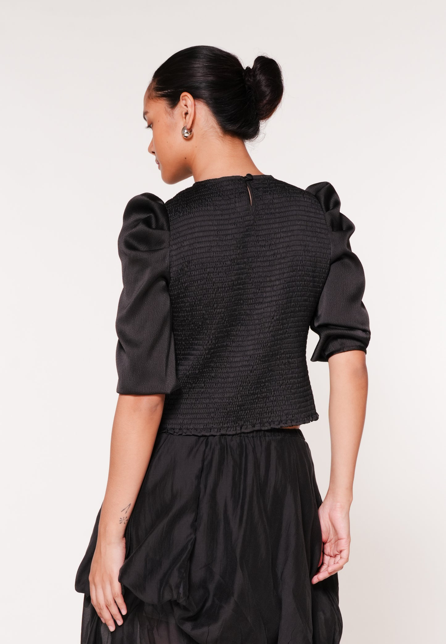 RAF Joust Quarter Sleeve Top (Black)