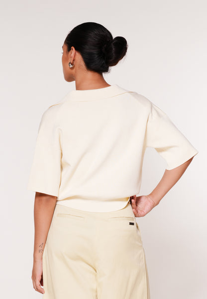 RAF Jump Short Sleeve Top (Cream)