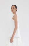 RAF X Martin Bautista Kass Sleeveless Top (Off-white)