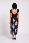 RAF Keep Short Sleeve Dress  (Printed Black)