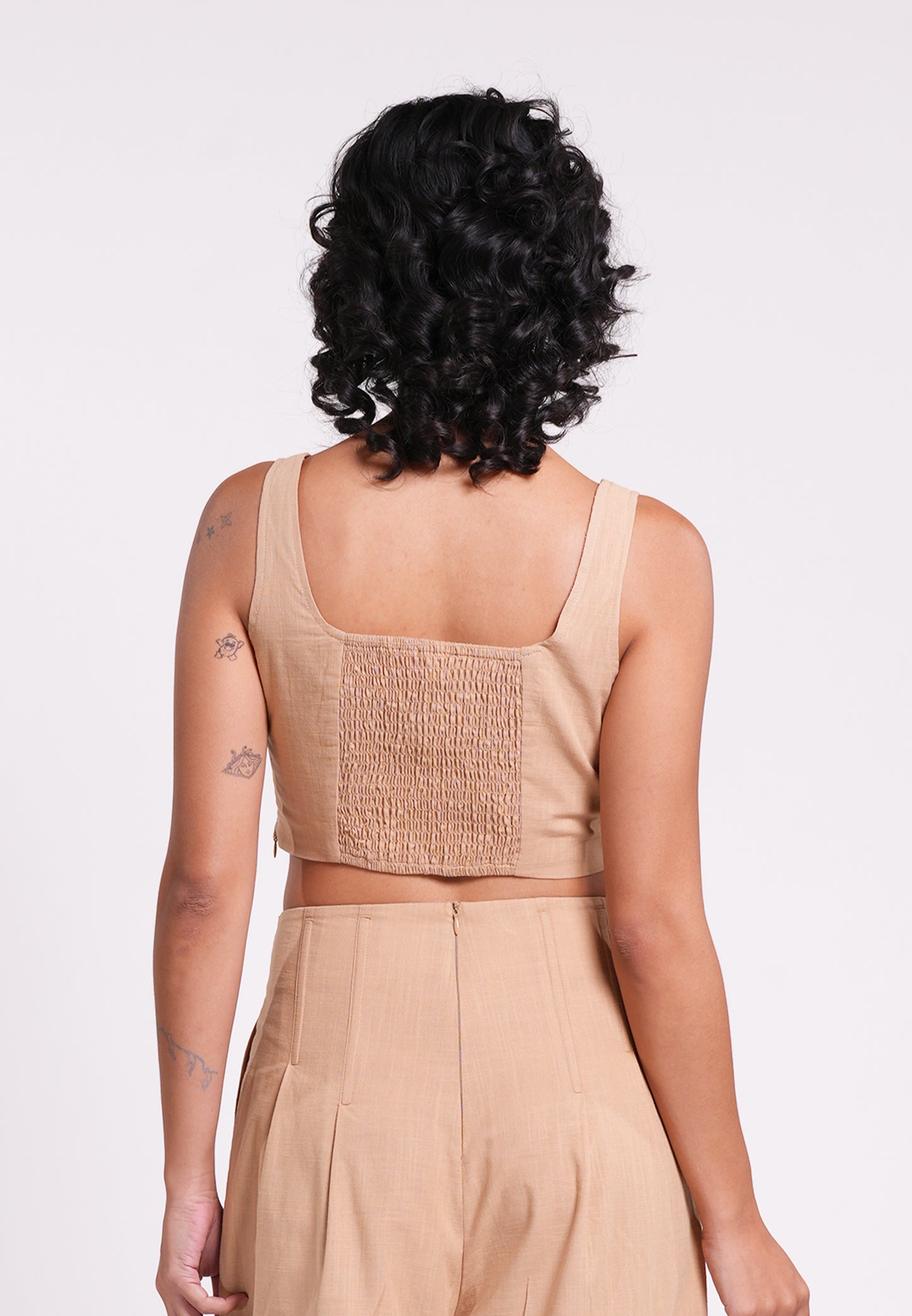 RAF Khan Sleeveless Top (Wood)