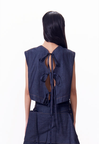 R.A.F. X nicolò  NP001 Sleeveless Top (Denim)