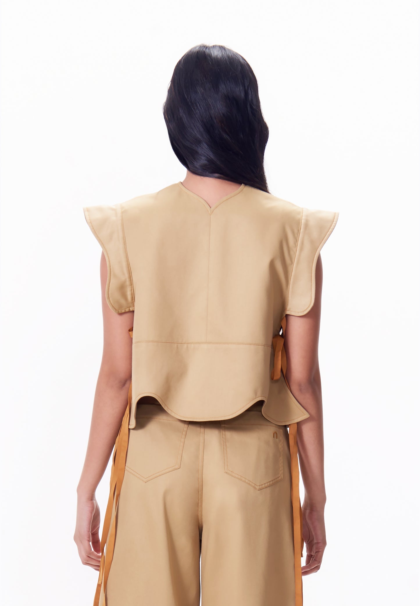 R.A.F. x nicolò NP005 Sleeveless Top (Khaki)