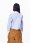 R.A.F. X nicolò  NP013 Long Sleeve Top (Light Blue)