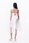 R.A.F. X nicolò NP015 Sleeveless Dress W/ Sash  (White)
