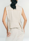 RAF Pike Sleeveless Vest (White)
