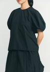 RAF Quaint Short Sleeve Top (Black)