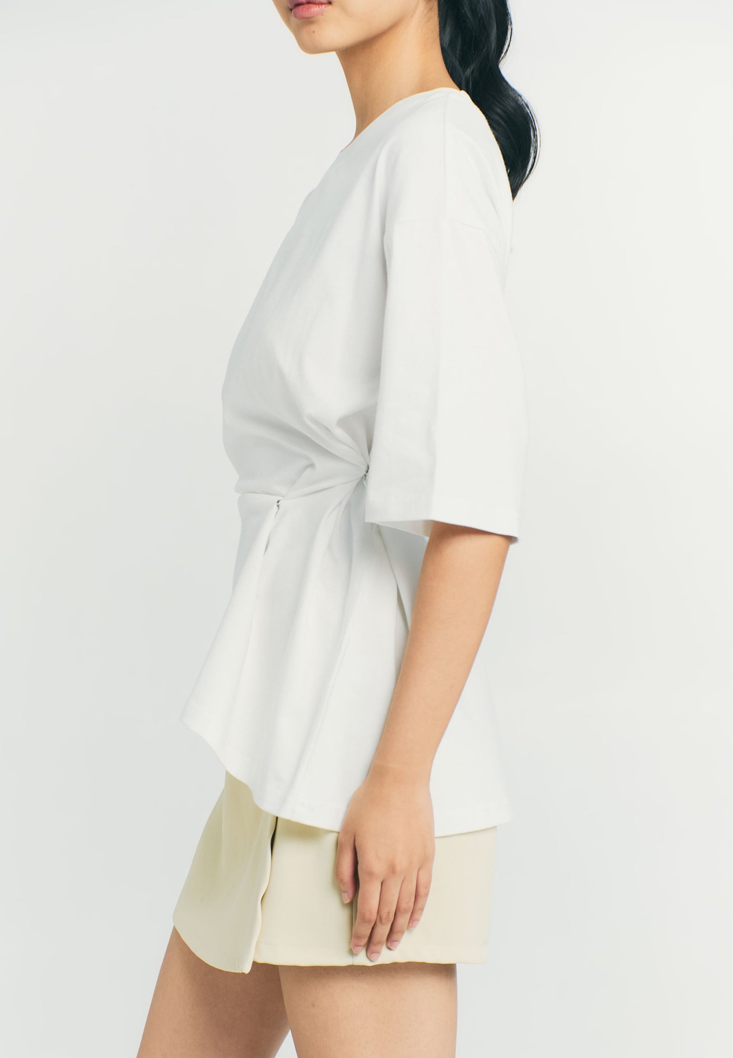 RAF Quibble Short Sleeve Top (White)