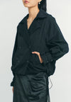 RAF Quiver Long Sleeve Jacket 2 Way  (Black)
