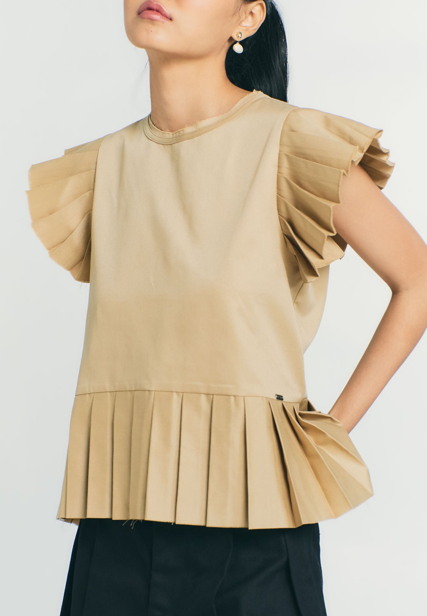 RAF Quiz Short Sleeve Top (Khaki)