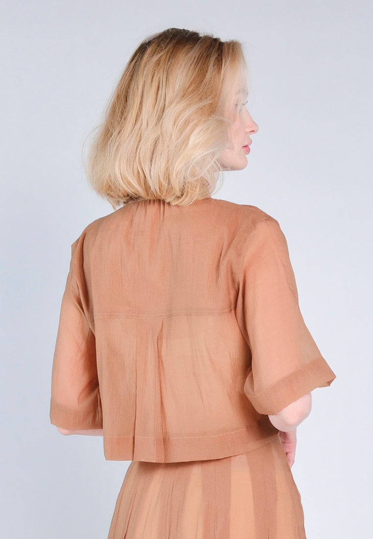 RAF Doxie Short Sleeve Top (Mocha)