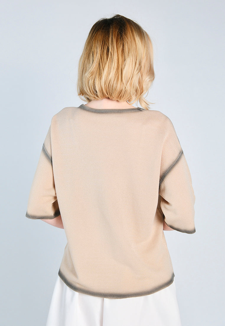 RAF Edison Short Sleeve Top (Khaki)