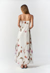 RAF Rife Sleeveless Maxi Dress (Spot Print White)