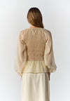 RAF Riven Long Sleeve Top (White)