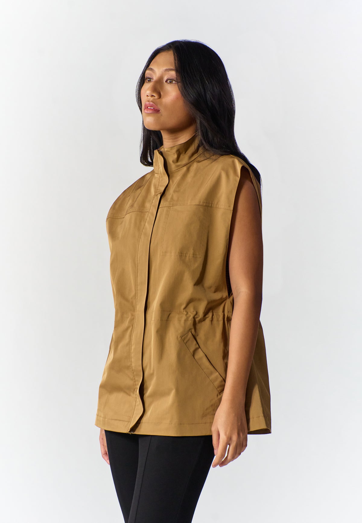 RAF Rum Sleeveless Vest Top (Caramel)