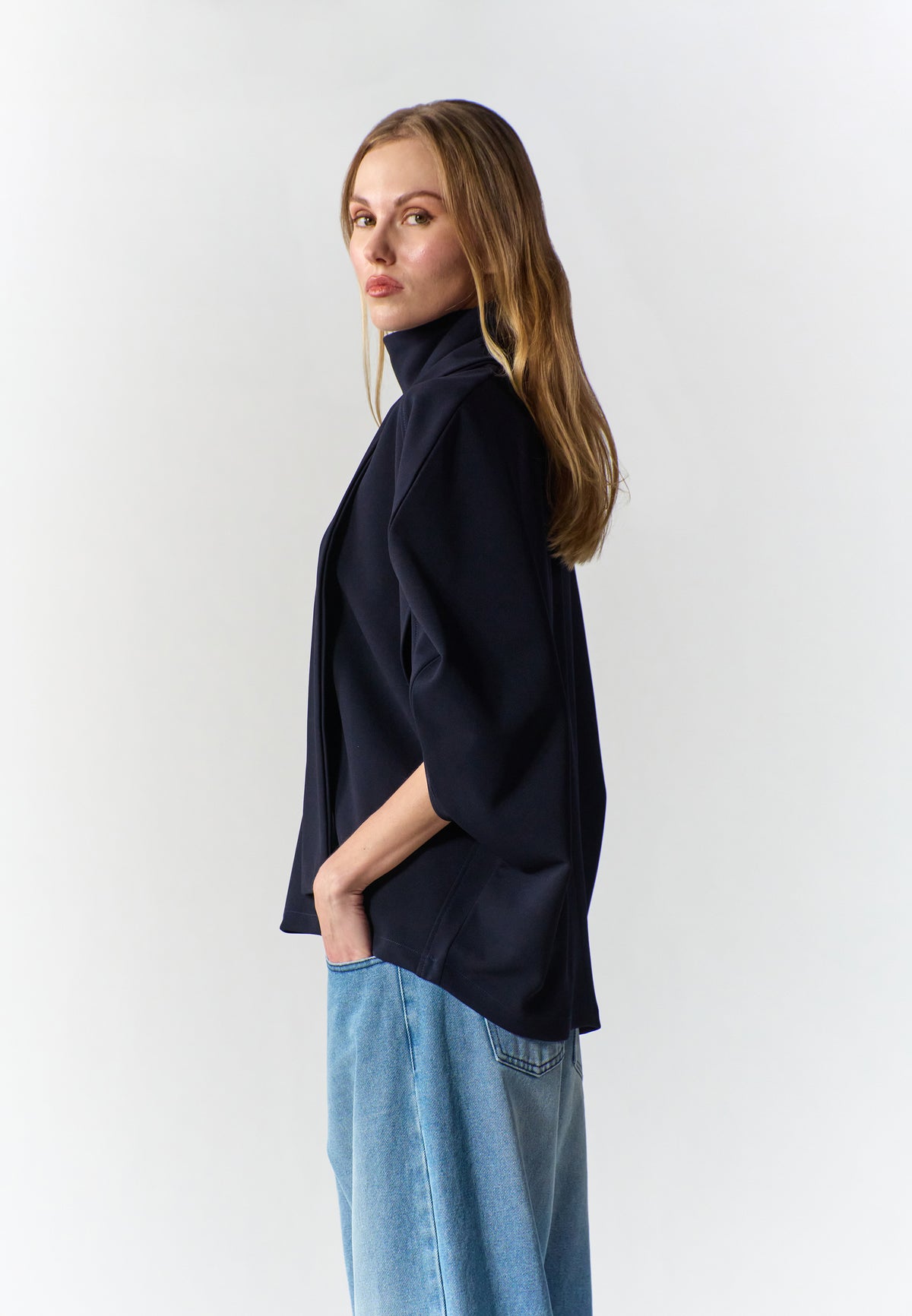 RAF Sable Short Sleeve Top (Midnight Blue)