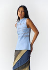 RAF Secco Sleeveless Top (Light Blue)