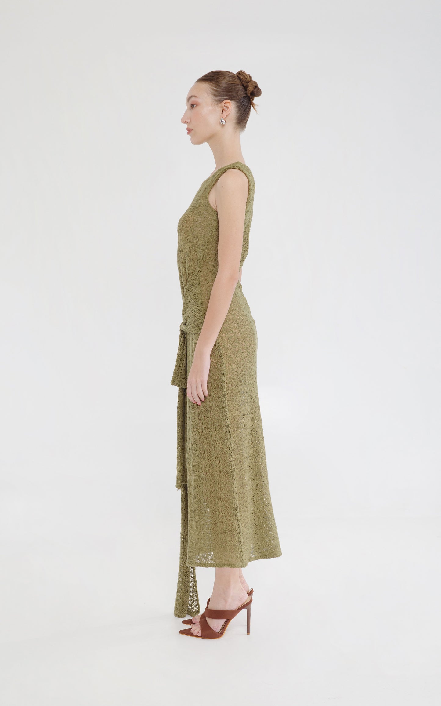 RAF X Martin Bautista Trentini Sleeveless Dress (Olive G.)