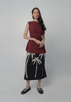 RAF Biscoff Short Sleeve Top (Dark Red)