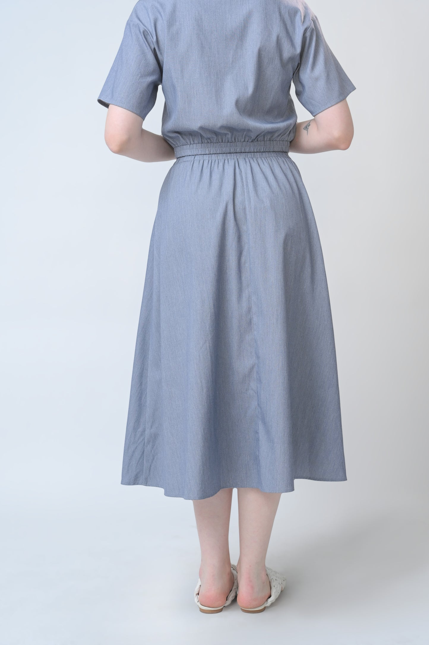 RAF Boheme Skirt (Plain Blue)