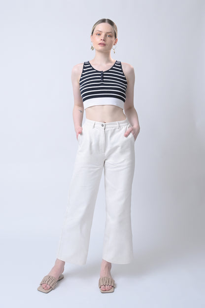 RAF Bowie Pants (White Denim)