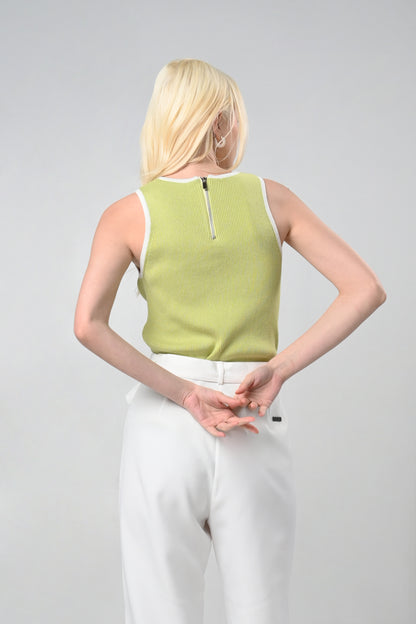 RAF Clove Sleeveless Top (Sage)