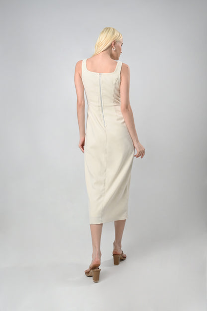 RAF Como Sleeveless Dress (Butter)