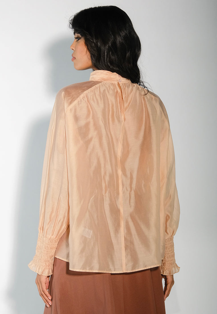 RAF Dahlia Long Sleeve Top (Light Beige)