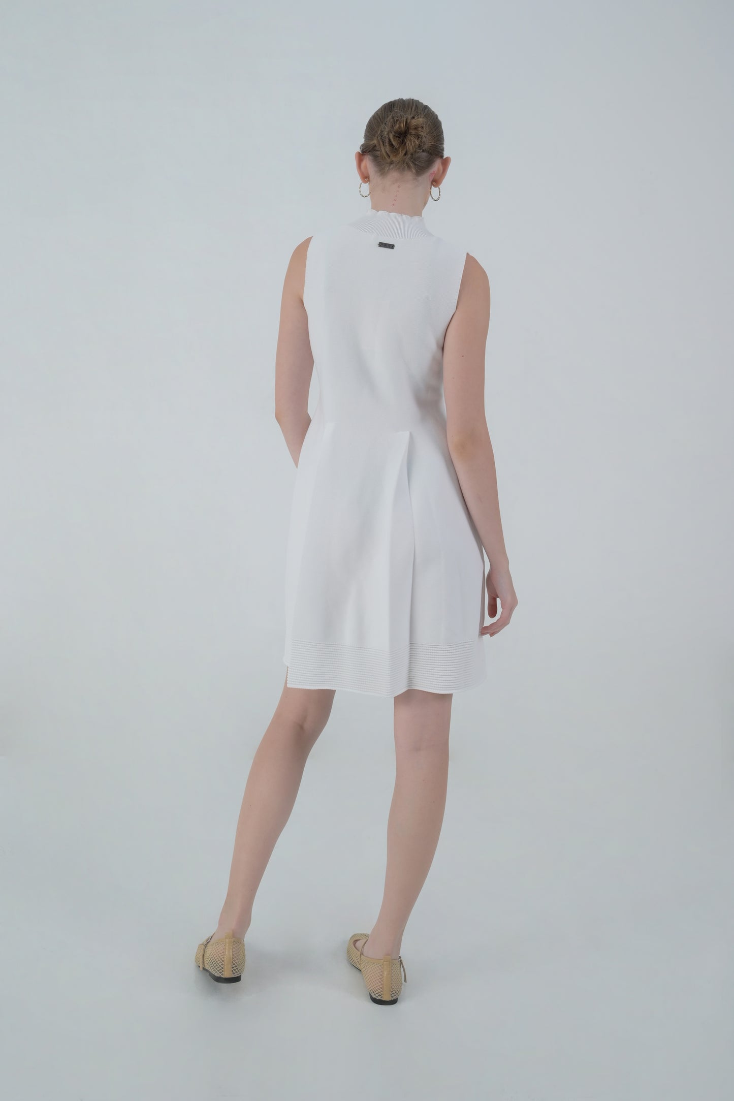 RAF Divo Sleeveless Dress (White)