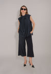 RAF Dunha Sleeveless Top (Plain Navy)