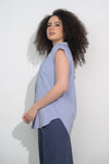 RAF Foam Sleeveless Top (Light Blue)