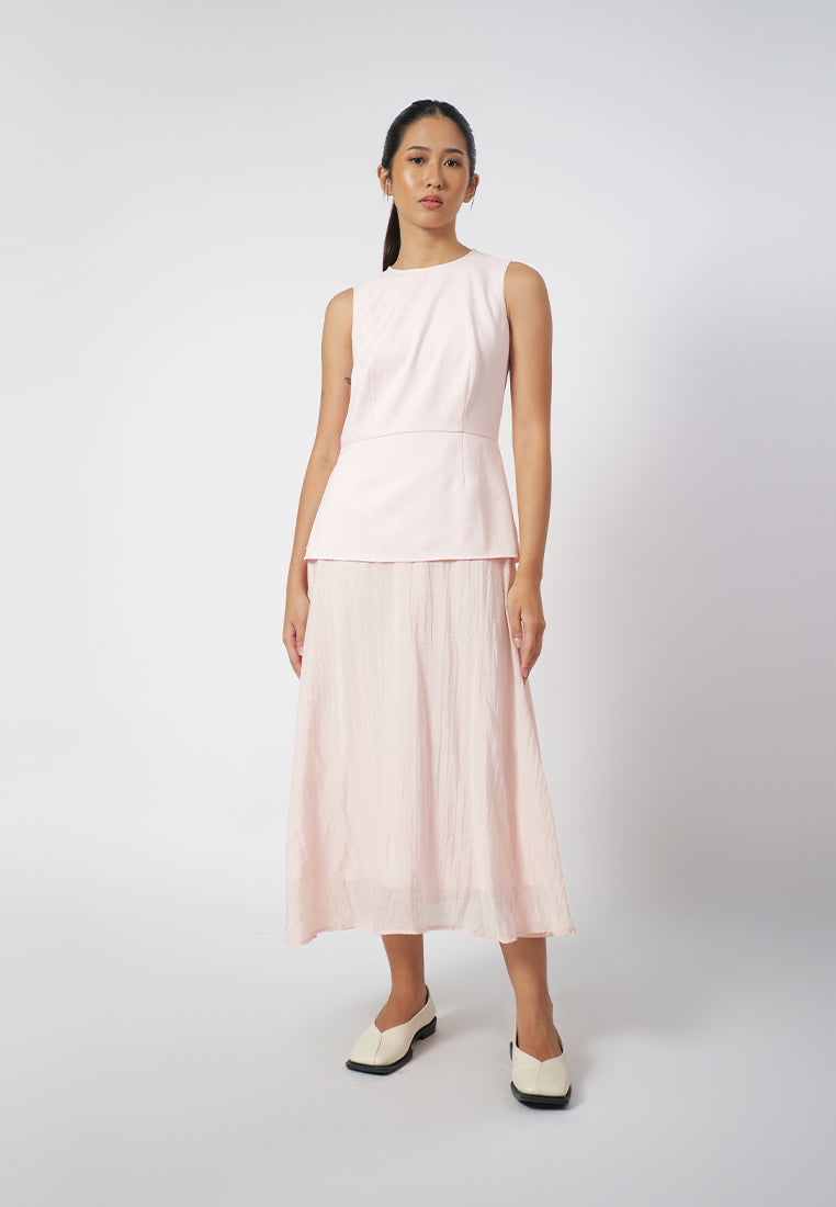 RAF Fran Sleeveless Dress  (Light Pink)