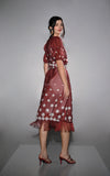RAF Glassgow Short Sleeve Dress W/Inner (Burgundy)