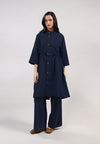 RAF Ibbley Quarter Sleeve Dress (Denim)