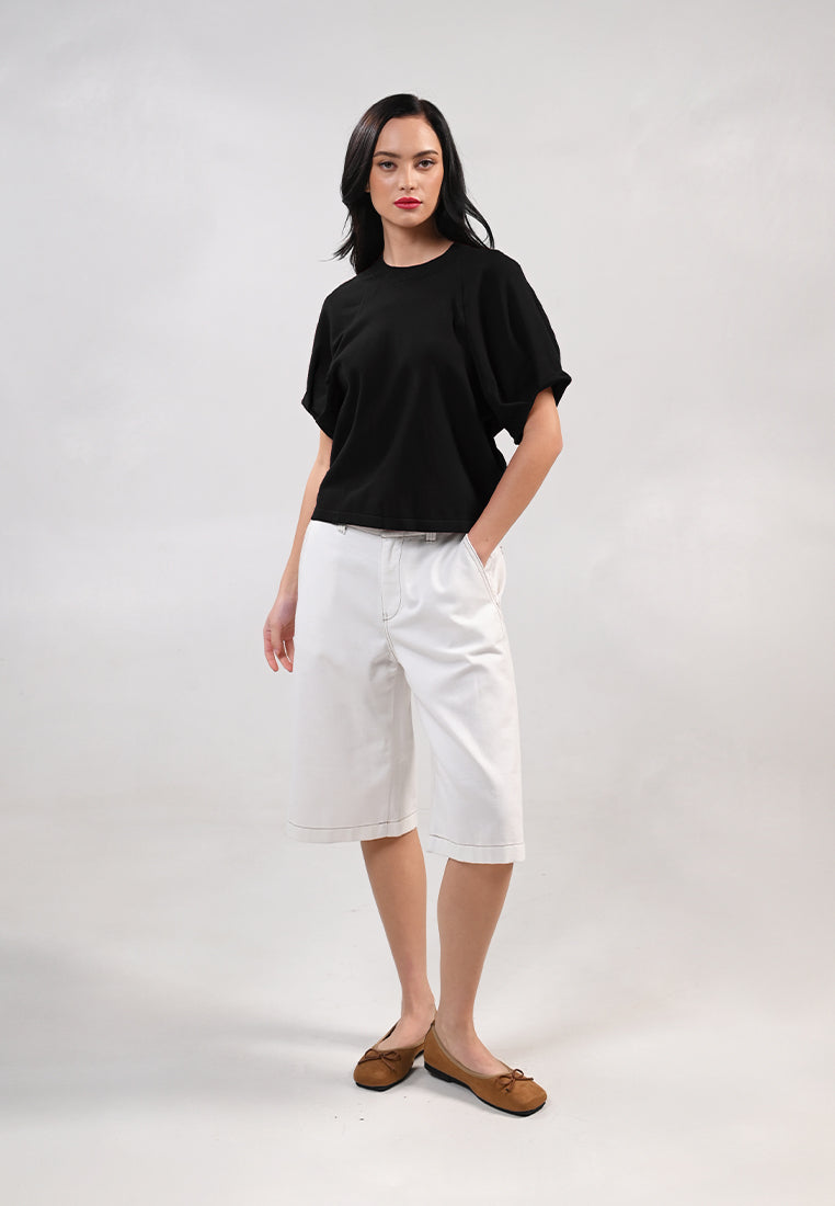 RAF Idee Short Sleeve Top (Black)