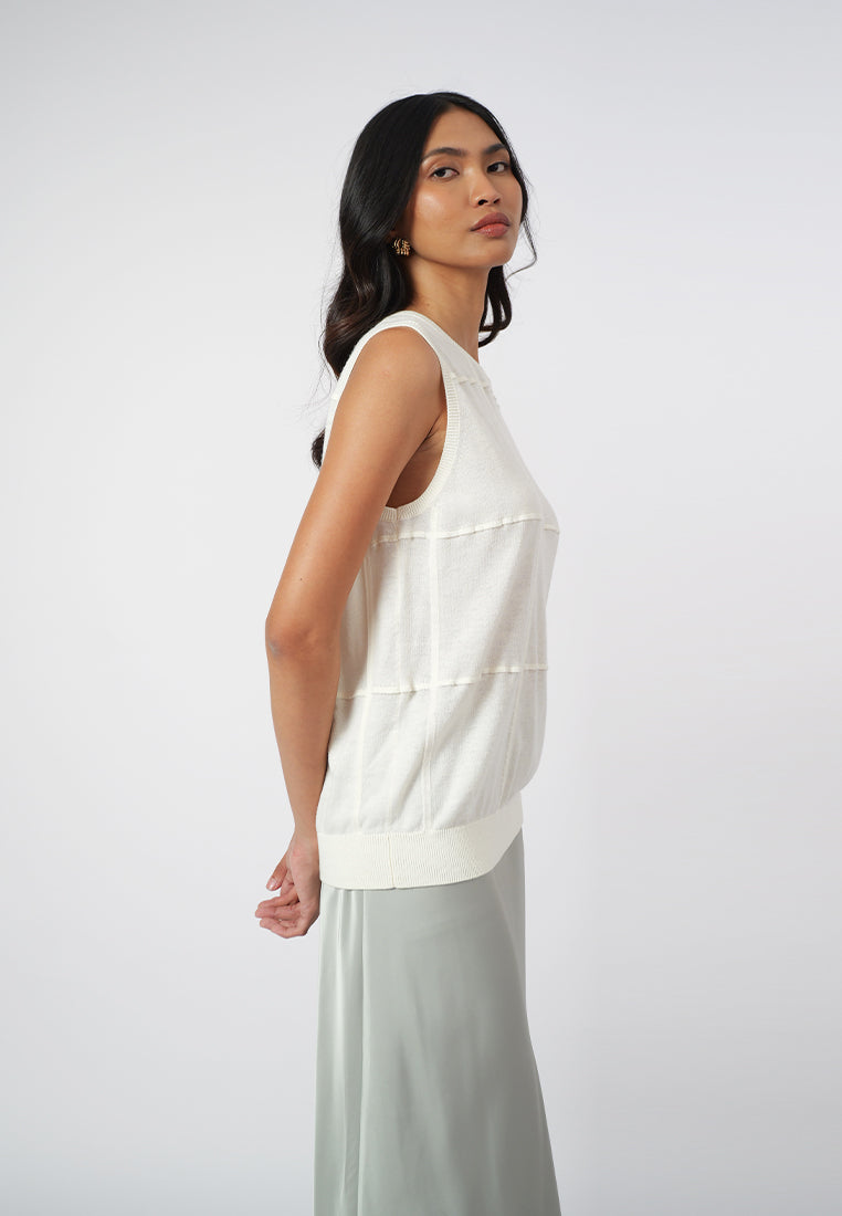 RAF Ivette Sleeveless Top (Offwhite)