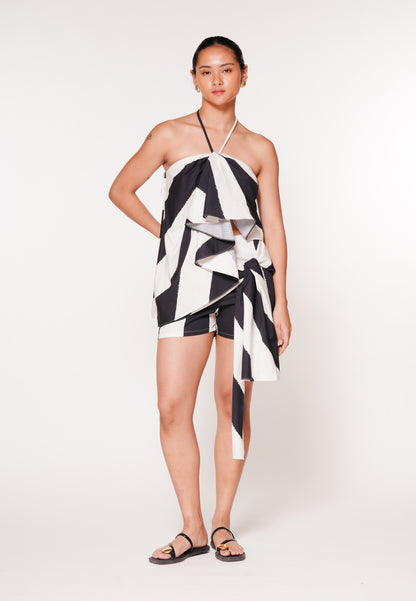 RAF Jig Shorts  (Blk/Crm)