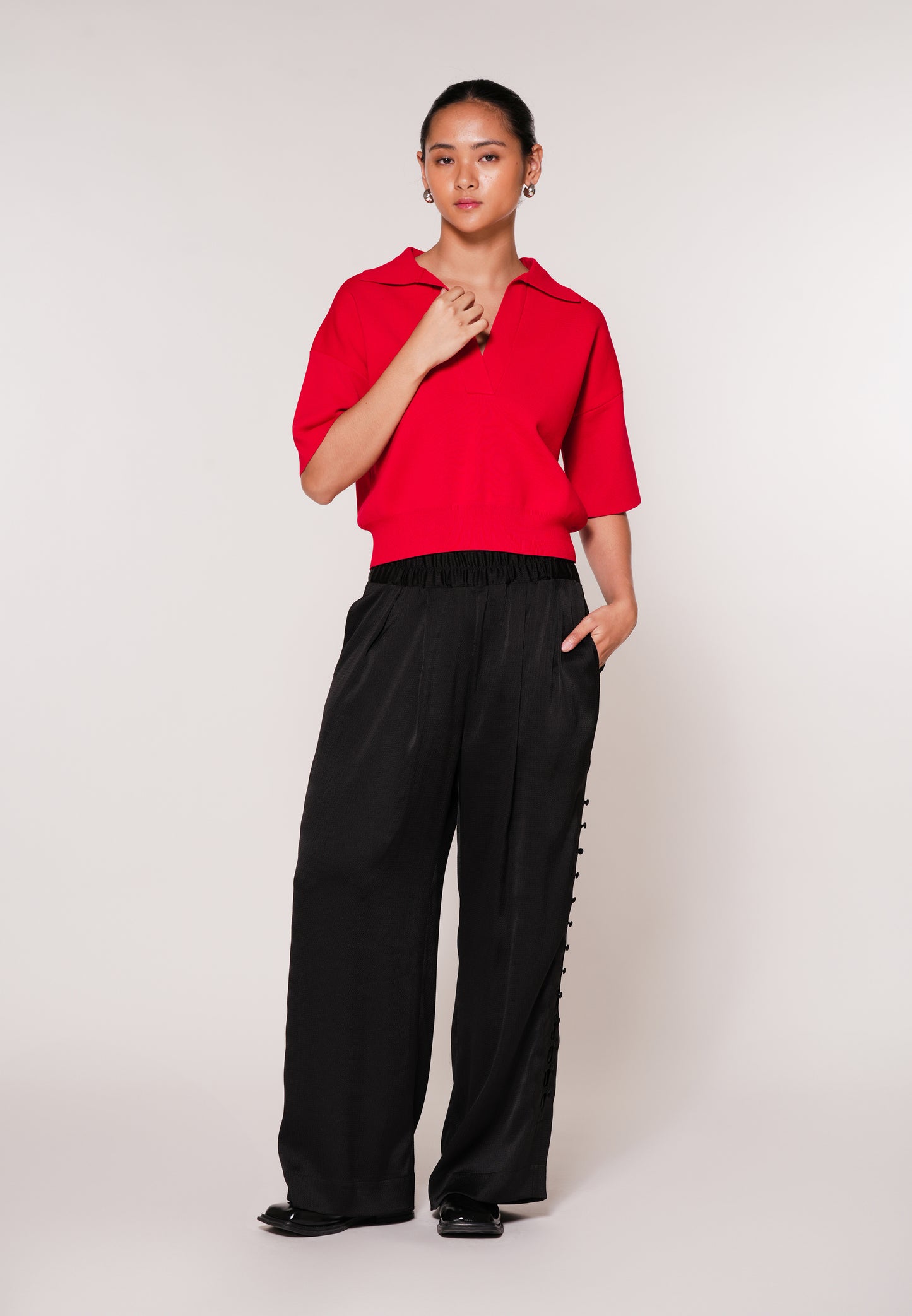 RAF Jump Short Sleeve Top (Red)