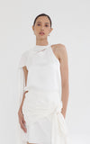 RAF X Martin Bautista Kass Sleeveless Top (Off-white)