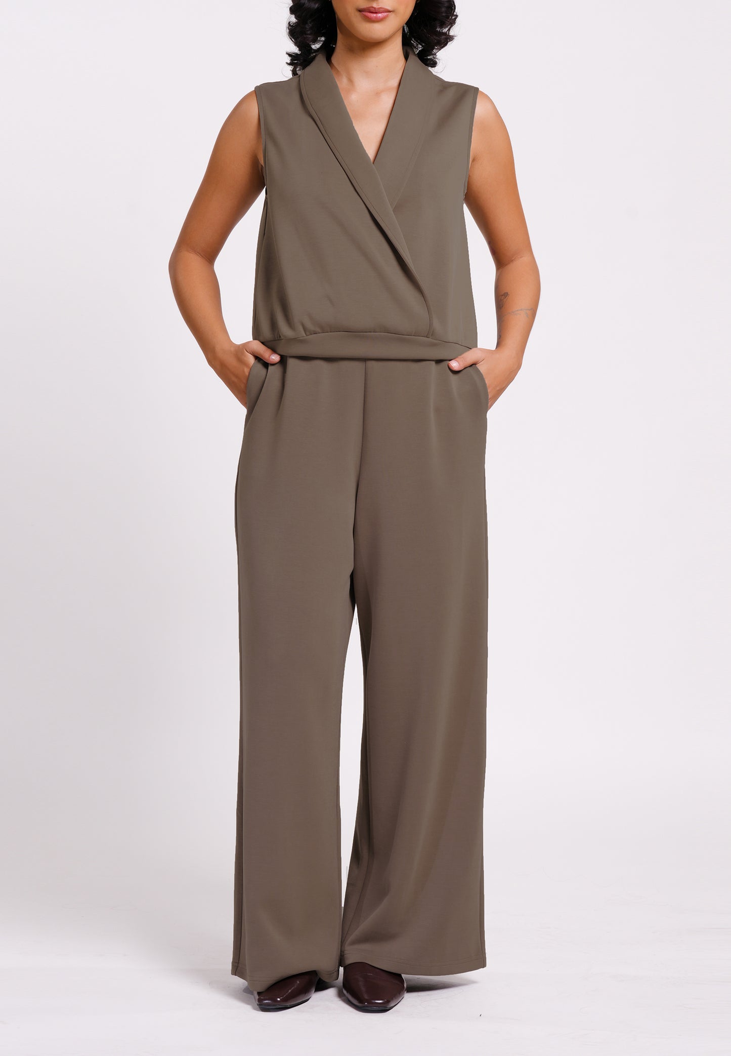 RAF New Sleeveless Top(Taupe)