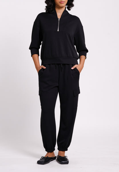 RAF Nimble Quarter Sleeve Top(Black)