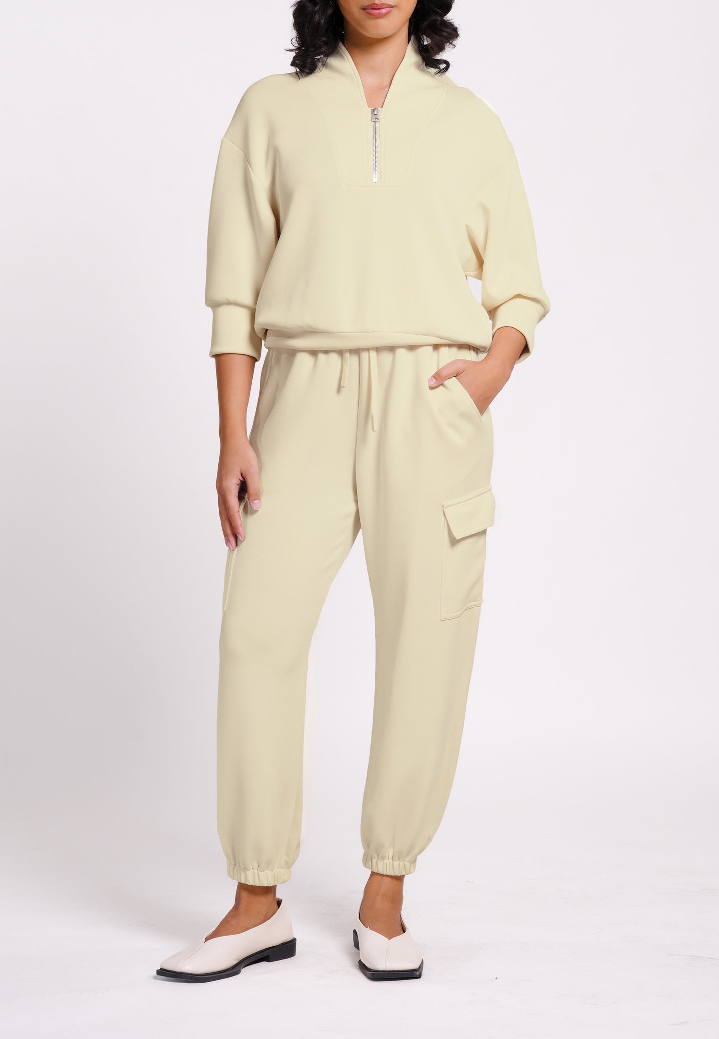 RAF Nimble Quarter Sleeve Top(Butter)