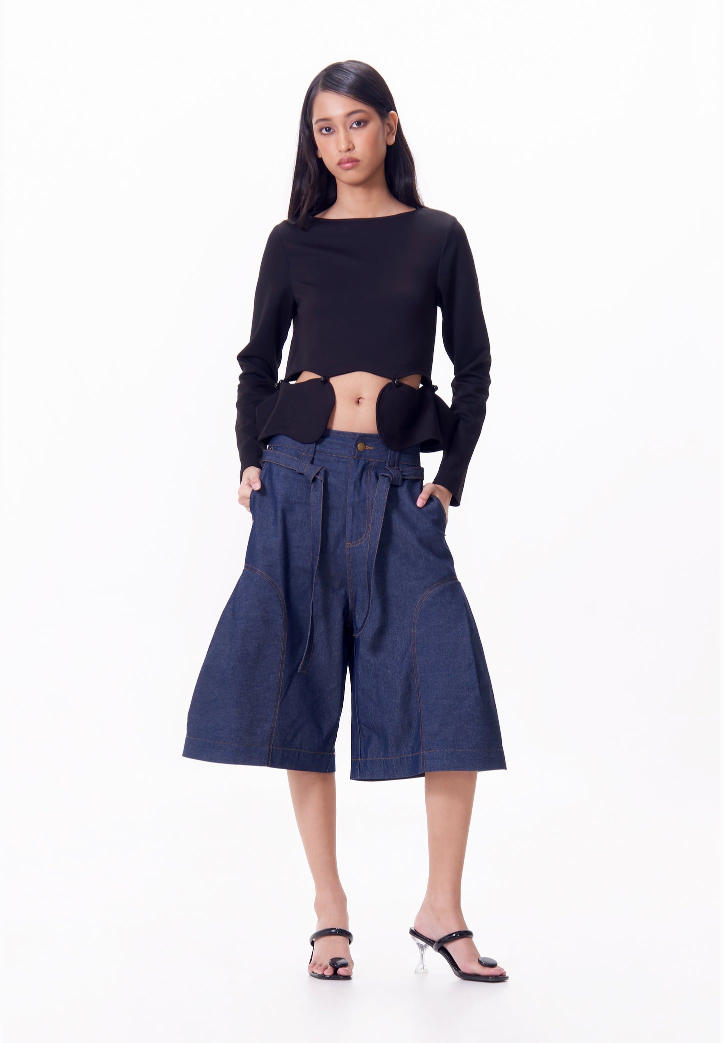 R.A.F. X nicolò  NP003 Long Sleeve Top (Black)