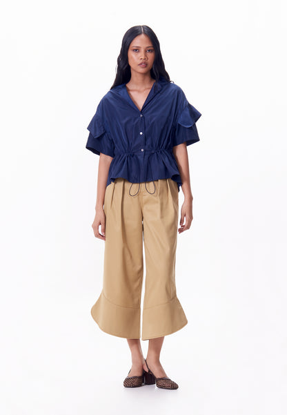 R.A.F. x nicolò NP007 Short Sleeve Top (Mid.Blue)