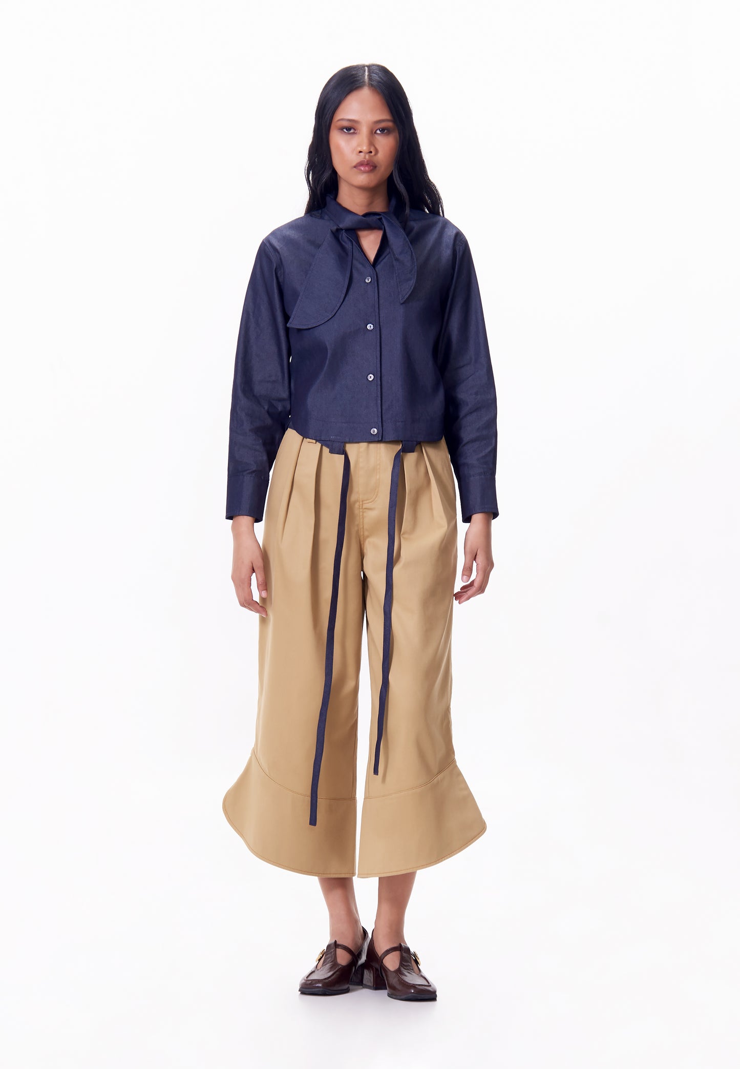 R.A.F. X nicolò  NP013 Long Sleeve Top (Navy)